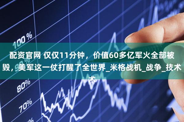 配资官网 仅仅11分钟，价值60多亿军火全部被毁，美军这一仗打醒了全世界_米格战机_战争_技术